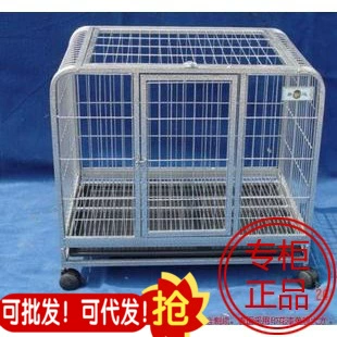 Оптовая доставка краска полная квадратная труба клетка полный квадратная труба Купол (закругленный угол) Прямая дверь собака клетка 80*52*66 см