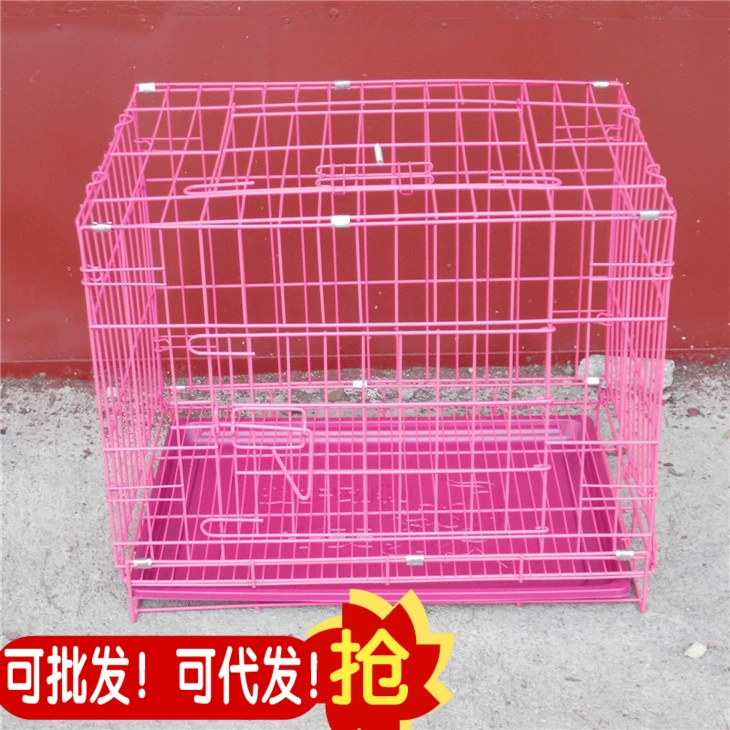 600А утолщенная клетка любимчика клетка кошки клетка кролика клетка собаки железная проволока клетка курица Клетка целая коробка Минимальный заказ коробка из 3...