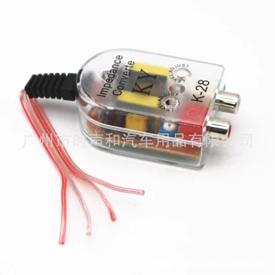 Car power amplifier subwoofer modification high to low high frequency to low frequency output K-28 transparent high to low (Other Car Video) - k-28