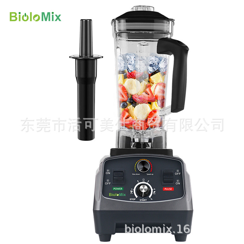 Amazon Cross-Border Foreign Trade European and American Timer Function Blender, Wall-Breaking Machine, Food Processor Blender Mixer