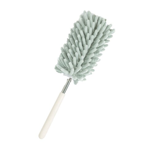 New Nordic Style Chenille Dusting Duster, Extendable Dust Brush with Dusting Glove, Feathery Duster