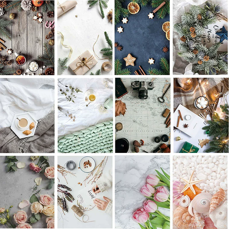 3D Рождественский фон бумага ins Net красный фото реквизит украшения Еда фотография Фон Ткань съемка реквизит