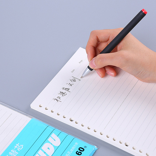 Expandable notebook expandable paper expandable core paper 20 holes 26 holes lined grid blank English core detachable