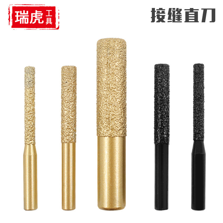 Brazed quartz stone patchwork knife trimming machine straight knife table top seamless splicing knife head stone joint 6.35/12.7 Brazed quartz stone patchwork knife trimming machine straight knife table top seamless splicing knife head stone joint 6.35/12.7