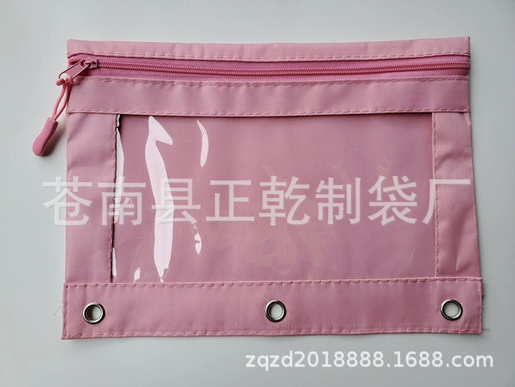Pencil case, pendant with zipper for documents