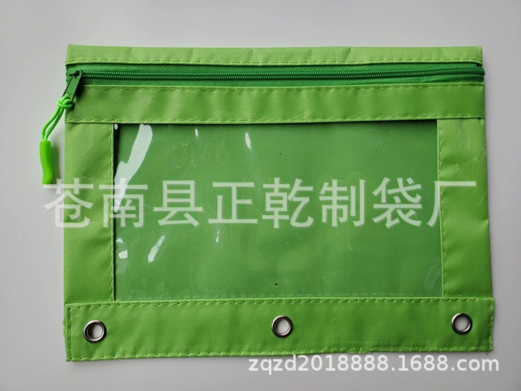 Pencil case, pendant with zipper for documents