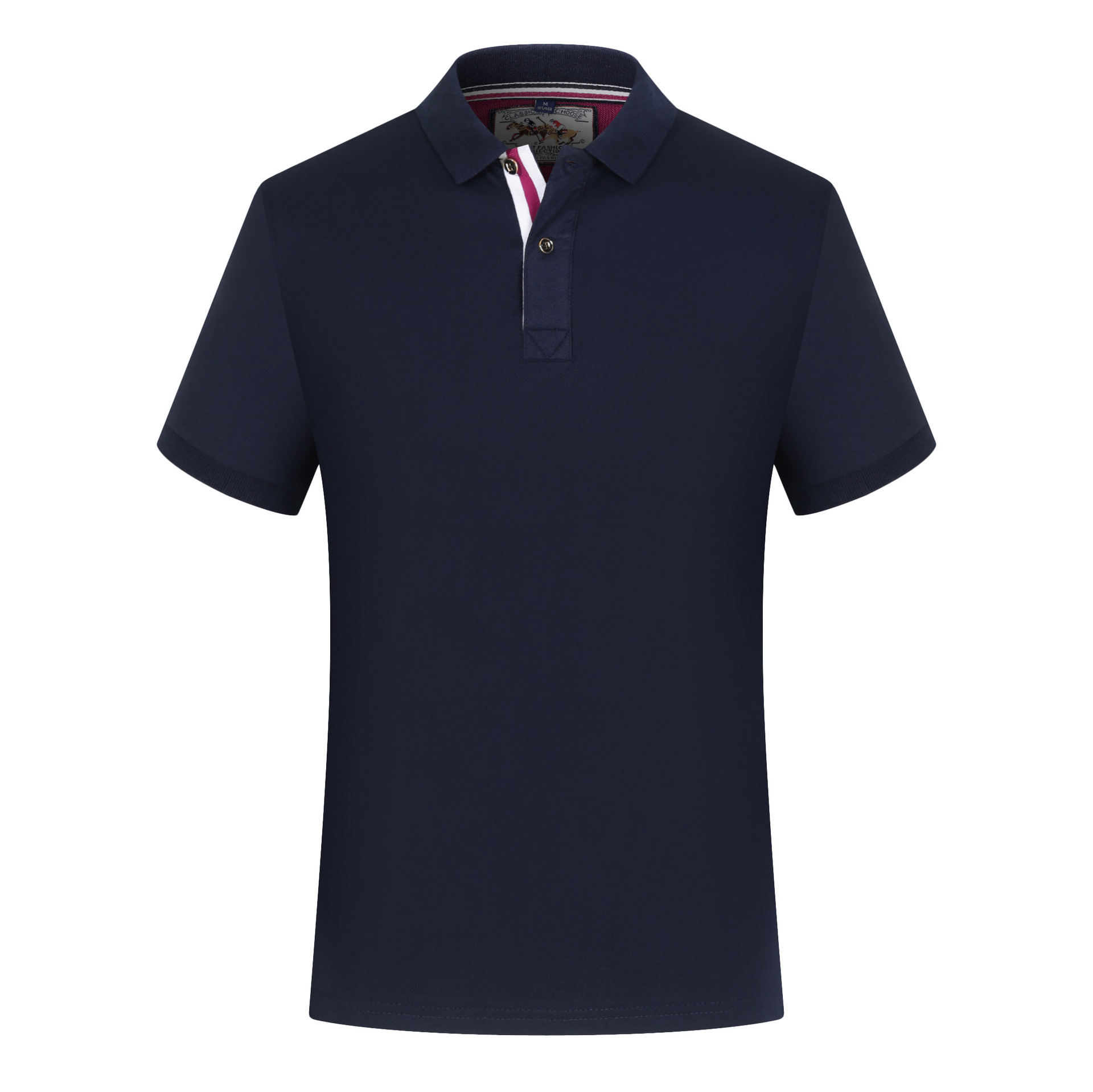 Camisa de polo de solapa logotipo personalizado patrón ropa de trabajo grupo ropa camiseta publicidad personalizada camisa cultural manga corta al por mayor