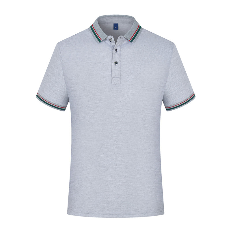 Polo de solapa logotipo personalizado publicidad camisa camiseta ropa personalizada ropa manga corta venta directa de fábrica