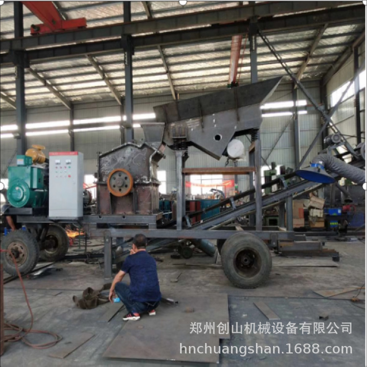 岩石细碎机 机制砂破碎机  河卵石制砂机  细碎制沙机 细碎机板锤