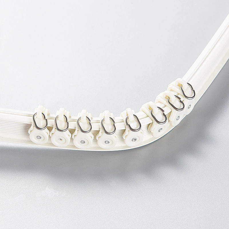 Curtain orbit straight orbit monolites dual -orbit top installation of thick mute aluminum alloy sliding rail