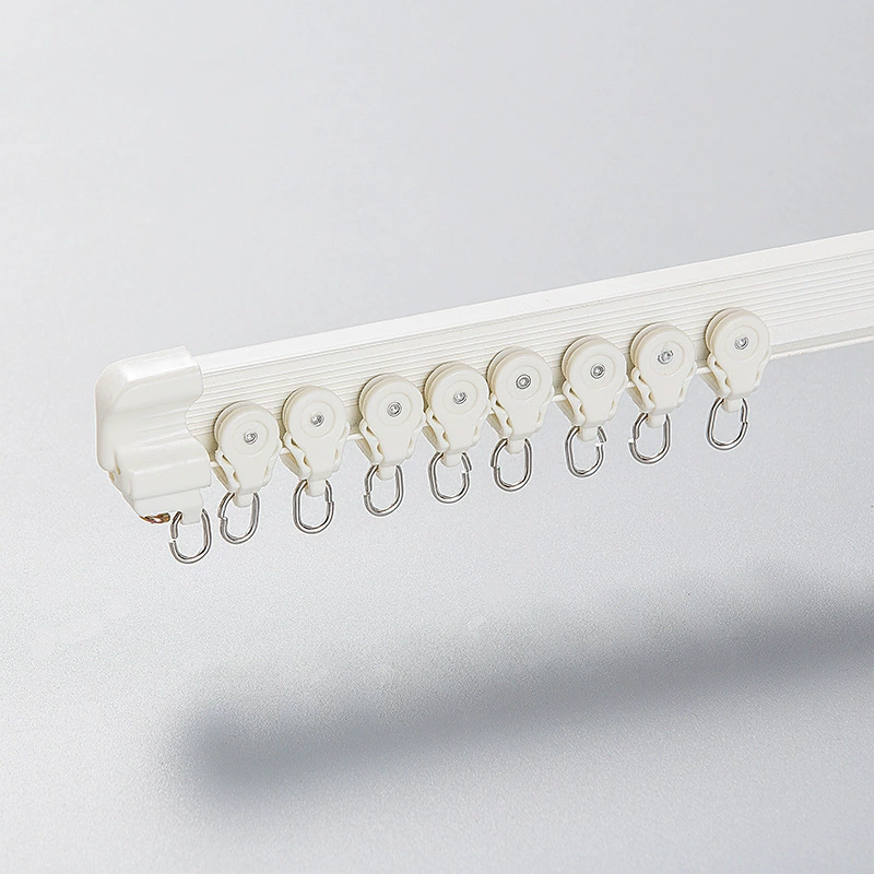 Curtain orbit straight orbit monolites dual -orbit top installation of thick mute aluminum alloy sliding rail