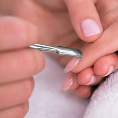 Stainless steel double-ended nail pusher pick nail remover planer manicure tool beauty manicure pusher trimming manicure tool