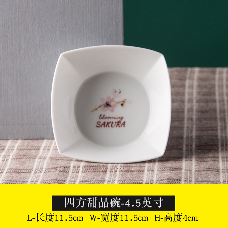 LOGOTIPO de encargo del restaurante rectangular de cerámica blanco de la placa