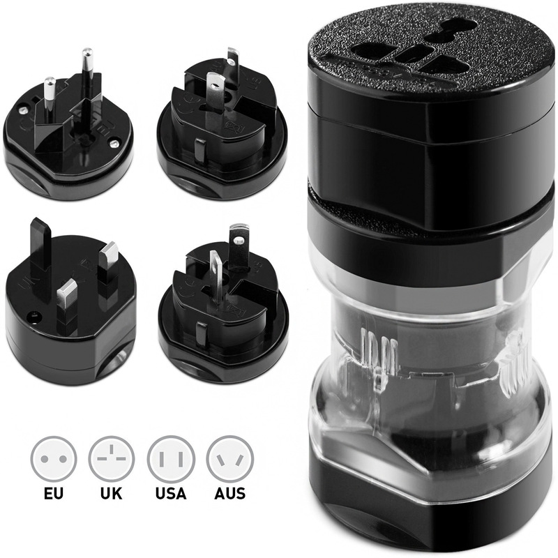 931L-B Europe United States United Kingdom Australia adapter multinational travel mobile phone charging conversion plug