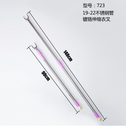 Wholesale Nordic extensible clothes hanger for distribution. Clothes hanger zinc alloy fork head. New style clothes hanger extensible clothes hanger 