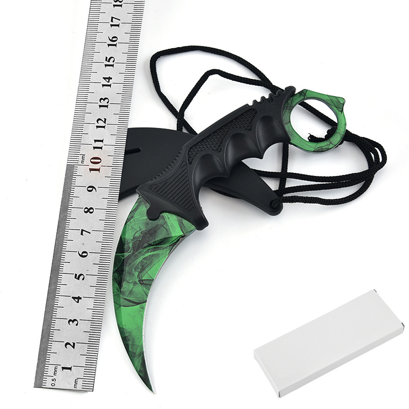 跨境热销csgo游戏爪刀阳江户外折叠刀具多功能折刀折叠小刀防身刀