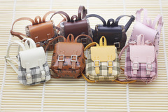 ob11娃娃背包 6分/12分bjd娃娃通用玩具背包8分bjd多圖案換裝包包