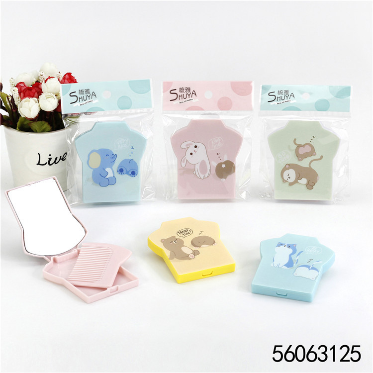 N3126 hermosa ropa espejo peinado conjunto de espejo de belleza espejo peinado Yiwu 2 yuanes