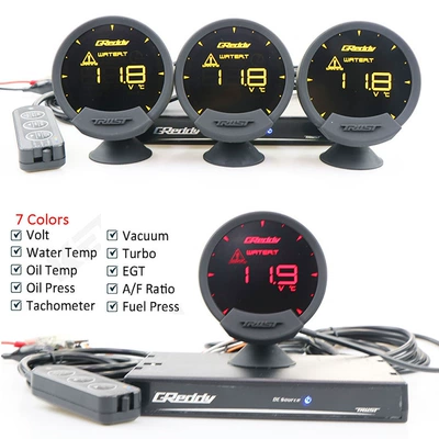 Sirius OBD LCD multi-function instrument driving computer water temperature speed speed turbo triple meter