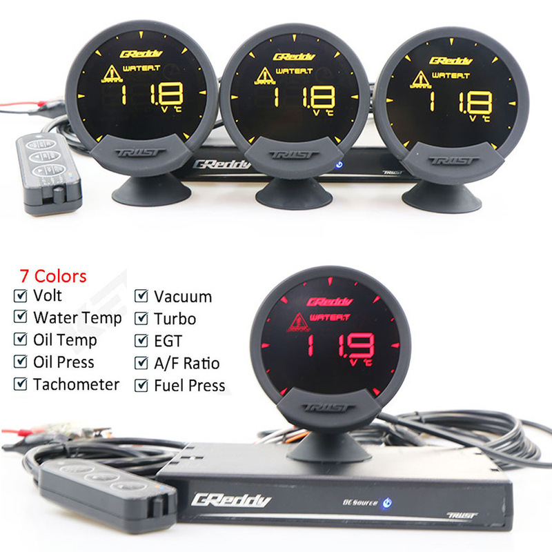 Sirius OBD LCD multi-function instrument driving computer water temperature speed speed turbo triple meter