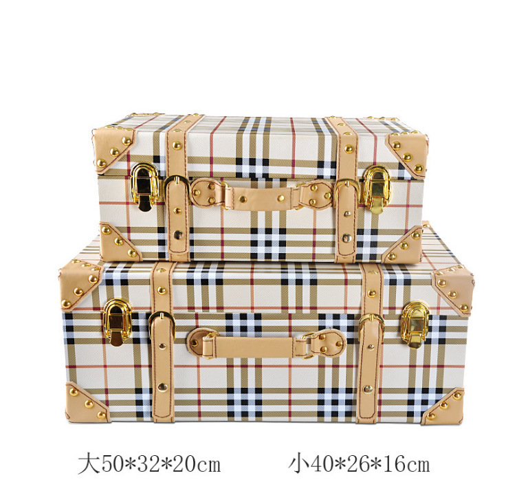 Light Luxury Leather Storage Box Storage Box Model Room Cloakroom Display Box Shooting Box Finishing Box Decorative Ornaments