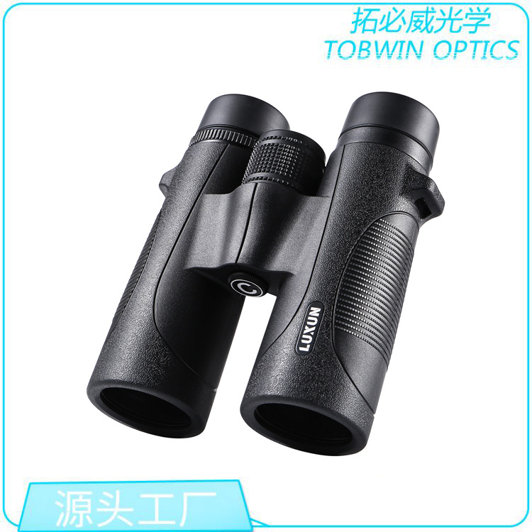 跨境代发LUXUN双筒绿膜望远镜10X42高倍高清晰非红外夜视充氮防水