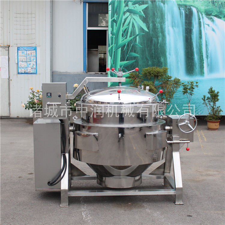 全自动商用高温高压卤煮蒸煮包装食品加工设备粽子自动高压蒸煮锅