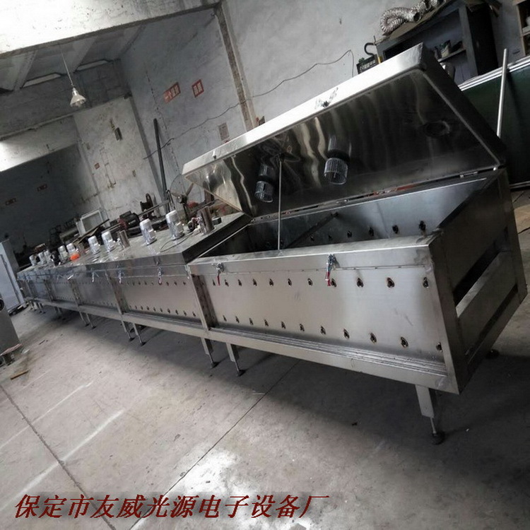 保定友威承接烤漆设备 热风循环烘道烤漆设备 烤漆烘道规格齐全