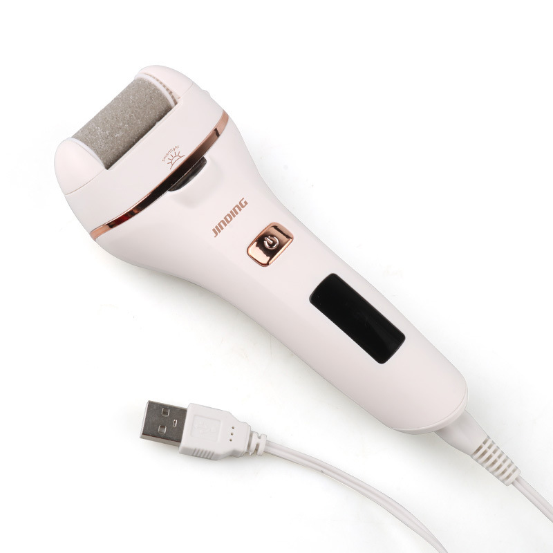 Amoladora eléctrica para pies Jinding, removedor de piel muerta, resistente al agua, dispositivo de pedicura, removedor de callos