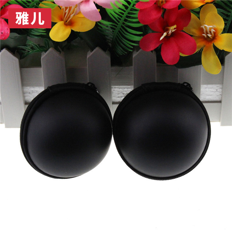 eva耳机包电子配件圆形耳机收纳包无线蓝牙耳机收纳包量大价优