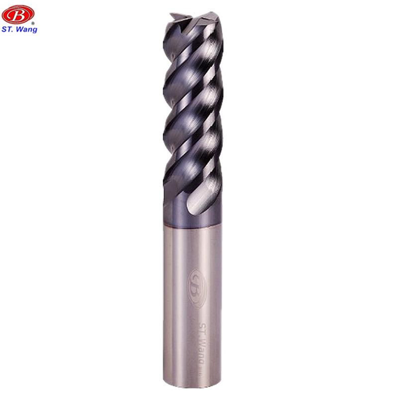 批发台湾享展王STW重切削立铣刀 高硬度 热处理专用刀耐磨不易崩