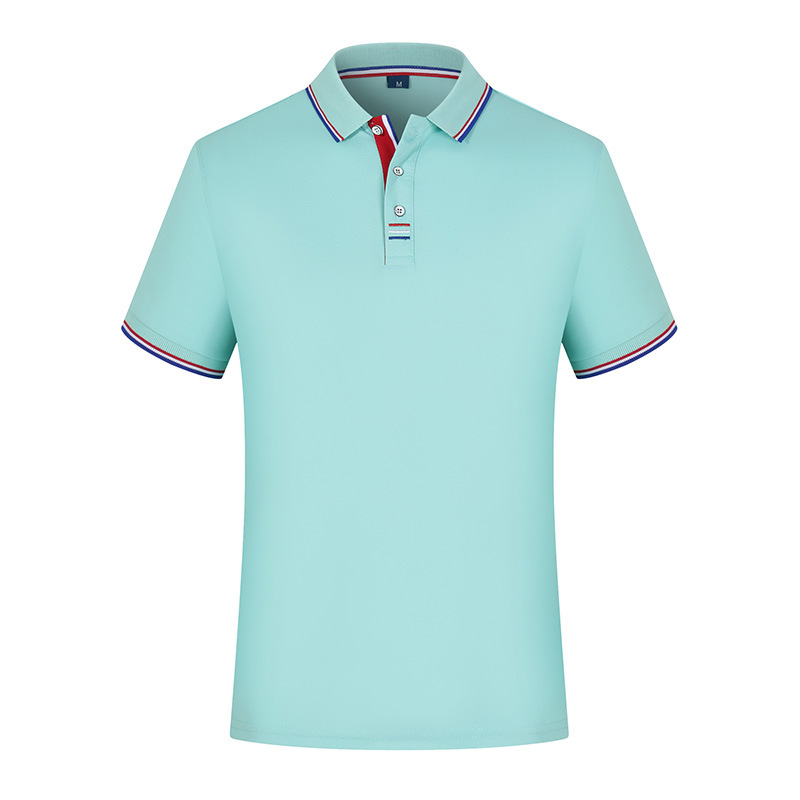 Camisa de polo de solapa logotipo personalizado grupo empresarial ropa de trabajo camiseta publicidad personalizada camisa cultural ventas directas de fábrica