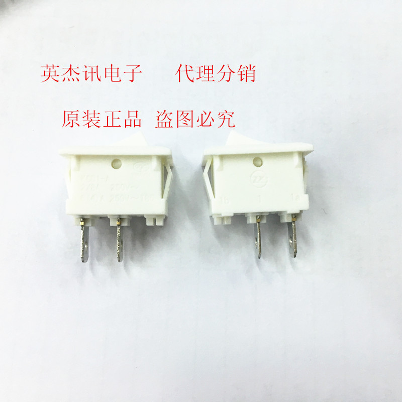Kcd1-101A Zx Zhongxun Rocker Switch Kcd1-A-101 2-Pin 2-Position Black and Red