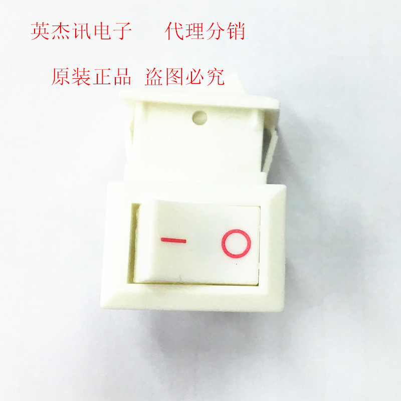 Kcd1-101A Zx Zhongxun Rocker Switch Kcd1-A-101 2-Pin 2-Position Black and Red