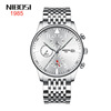 Fashionable waterproof universal quartz men's watch, wholesale