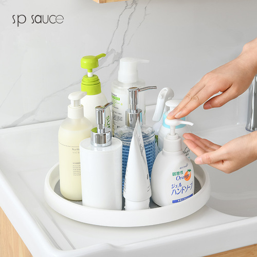 sp sauce kitchen condiments multifunctional rotating rack spice rack spice storage artifact storage box