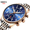 Fashionable waterproof universal quartz men's watch, wholesale