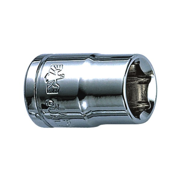 鹰之印 6.3MM六角短套筒 CR-V英制套筒长L25mm套筒头 套筒子81101