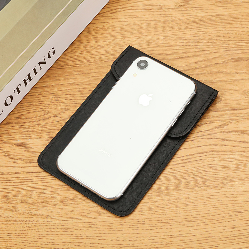 Blindaje electromagnético Paquete de aislamiento de la cubierta de la bolsa de señal del teléfono móvil anti-Posicionamiento 5,5 pulgadas a prueba de radiación cubierta del teléfono móvil anti-fuga de información