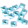 Glossy square crystal, accessory, wholesale