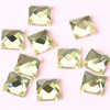 Glossy square crystal, accessory, wholesale