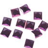 Glossy square crystal, accessory, wholesale