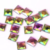 Glossy square crystal, accessory, wholesale