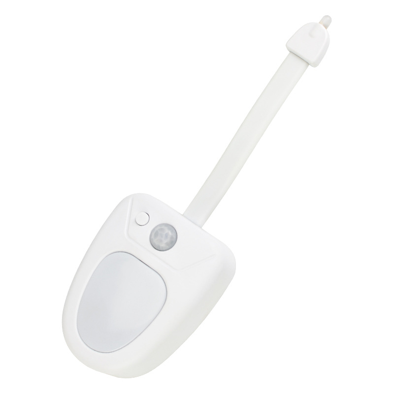 Nueva Luz de inodoro de inducción inteligente transfronteriza que cuelga luz de noche iluminación de luz nocturna de emergencia control de luz creativa Luz de noche