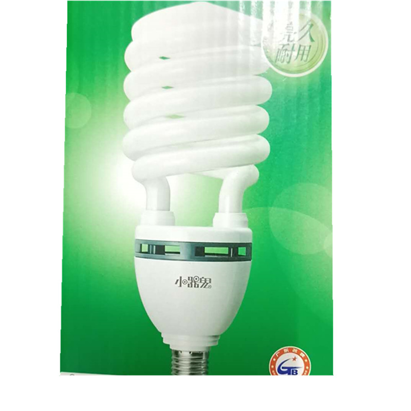 도매 작은 유령 에너지 절약 램프 75W 나선형 3 색 고전력 스크류 엔지니어링 공장 조명 에너지 절약 램프