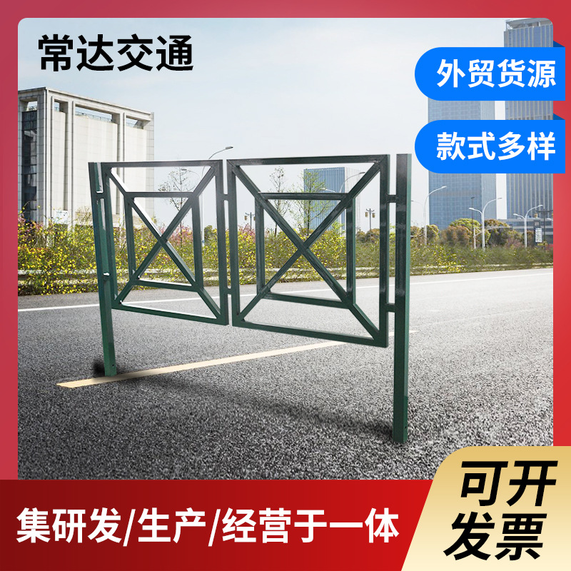 厂家直供道路绿化护栏 庭院别墅小区防护栏 市政锌钢安全防护栏