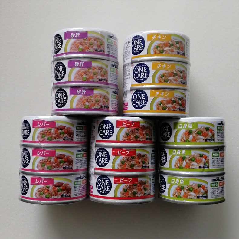 Alice pet dog dog canned wet food mixed rice beef chicken liver chicken gizzard white fish 100g 3 cans Alice pet dog dog canned wet food mixed rice beef chicken liver chicken gizzard white fish 100g 3 cans