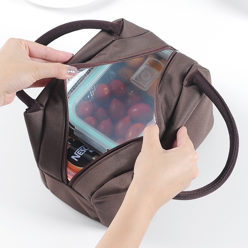 Transfronteriza Daisy estudiante caja de almuerzo bolsa de dibujos animados papel de aluminio bolsa de aislamiento bolsa de picnic niños almuerzo bolsa de hielo