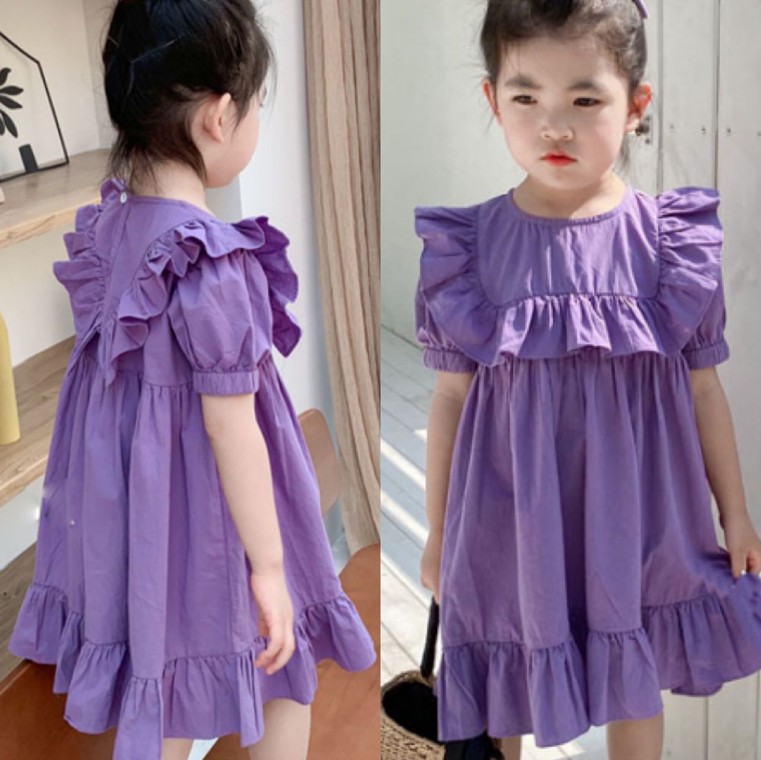 Children's sweet lace dress summer girls princess dress children's dress 3-8 years old children's clothing a generation of hair