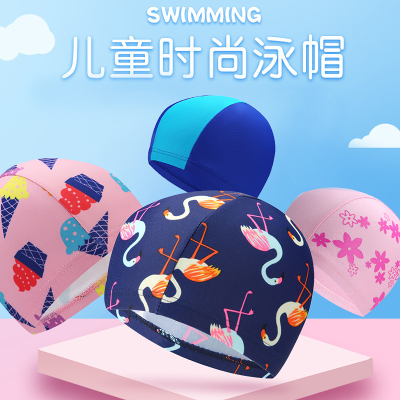 Children's Swimming Cap Girls Cartoon Comfortable Cloth Cap Baby Swimming Elastic Hat Girls Primary School Students Swimming Pool Equipment Children's Swimming Cap Girls Cartoon Comfortable Cloth Cap Baby Swimming Elastic Hat Girls Primary School Students Swimming Pool Equipment